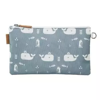 Фреска, косметичка Синий Кит, 1 шт., Fresk