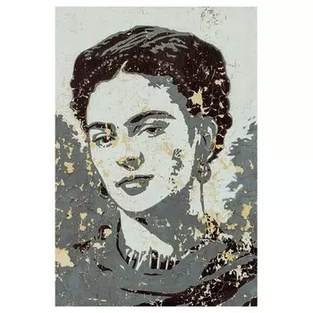 Фреска LegendArte Portrt von Frida Kahlo, многоцветный