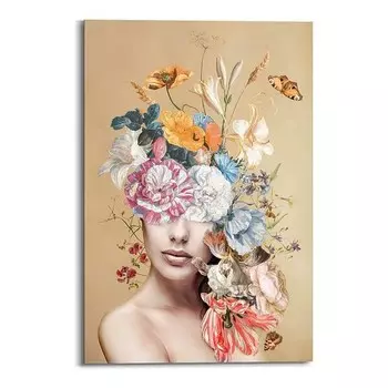 Фреска Reinders Blumig, разноцветный