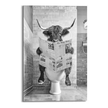 Фреска Reinders Highlander Toilet, черный