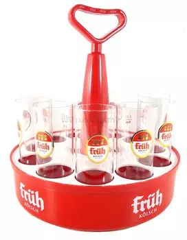 Frh Klschkranz 11er + 11x пивные бокалы Frh 0,3 литра Mixcompany