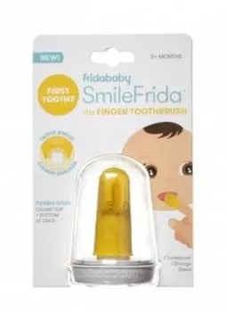 Frida Smile Szczoteczka Do Zbw Na Palec 3 m+ детская зубная щетка, 1 шт.