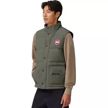 Фристайл хлопковая жилетка Canada Goose, цвет sagebrush