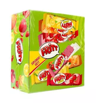 Fritt, витаминные жевательные резинки быстрого приготовления, 20 шт. Zdrovit