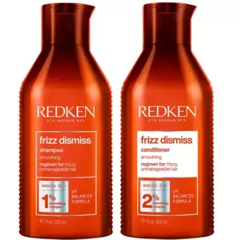 Frizz Dismiss Набор шампуня и кондиционера для разглаживания вьющихся волос Redken