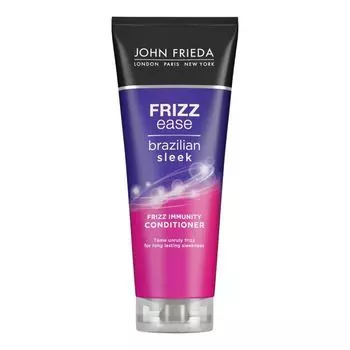 Frizz ease бразильский кондиционер для волос с эффектом гладкости John Frieda, 250 мл