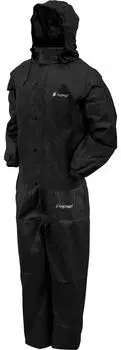 Frogg Toggs Универсальный спортивный костюм от дождя и ветра, черный