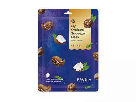 Frudia My Orchard Squeeze Mask Увлажняющая и осветляющая тканевая маска с маслом ши 20 мл