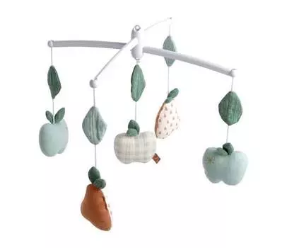 Фруктовая карусель Botanica Sauthon с музыкальной шкатулкой для кровати Inna marka