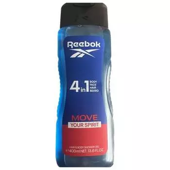 Фруктовый гель для душа, 400 мл Reebok, Move Your Spirit 4in1