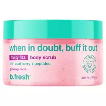 Фруктовый пилинг для тела, 200 г b.fresh, When In Doubt, Buff It Out, Inna marka
