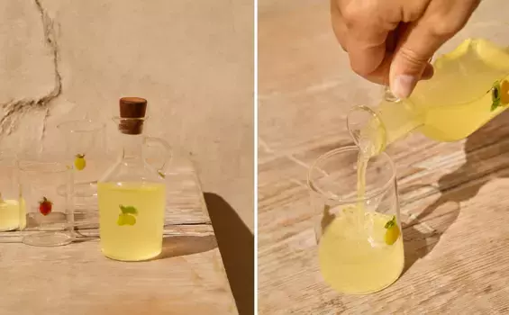 Фруктовый стаканчик Zara Home, прозрачный