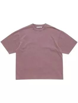 Фтболка Acne Studios, фиолетовый