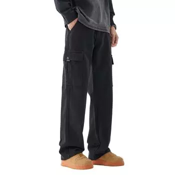 FUERZA Джинсы унисекс черные