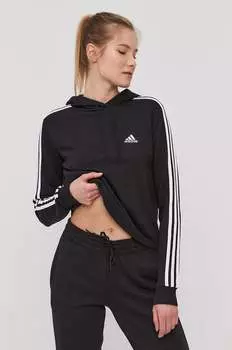 Фуфайка adidas, черный
