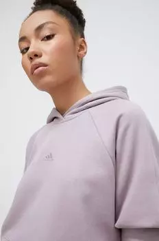 Фуфайка adidas, фиолетовый