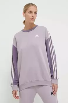 Фуфайка adidas, фиолетовый