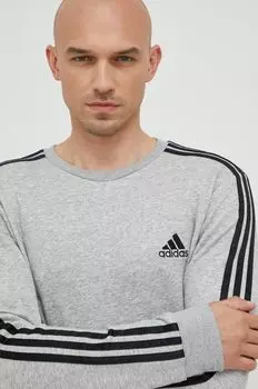 Фуфайка adidas, серый