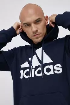 Фуфайка adidas, темно-синий