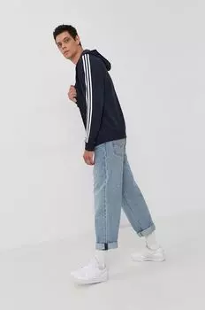 Фуфайка adidas, темно-синий