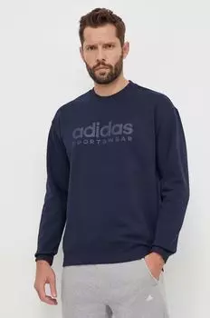 Фуфайка adidas, темно-синий