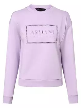 Фуфайка Armani Exchange, сиреневый