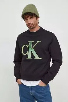 Фуфайка Calvin Klein Jeans, черный