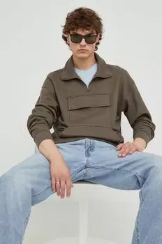 Фуфайка G-Star Raw, зеленый