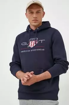 Фуфайка Gant, темно-синий