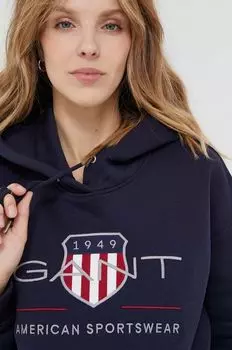 Фуфайка Gant, темно-синий