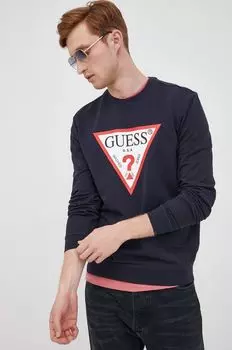 Фуфайка Guess, темно-синий