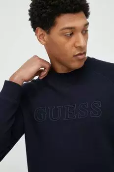 Фуфайка Guess, темно-синий