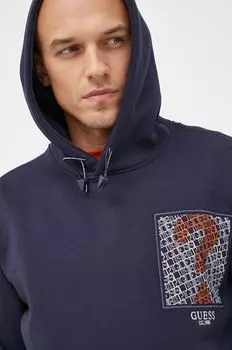 Фуфайка Guess, темно-синий