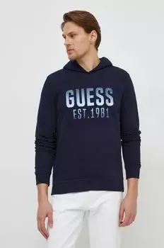 Фуфайка Guess, темно-синий