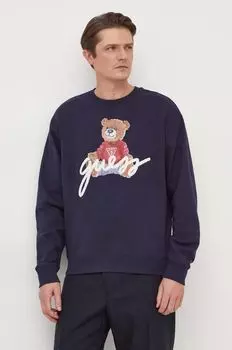 Фуфайка Guess, темно-синий