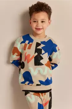 Фуфайка H&M, бежевый