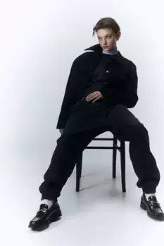 Фуфайка H&M, серый