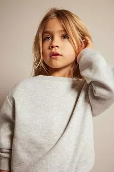 Фуфайка H&M, серый