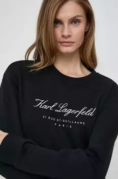Фуфайка Karl Lagerfeld, черный