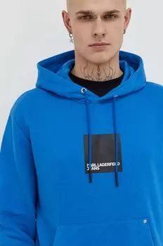 Фуфайка Karl Lagerfeld Jeans, синий