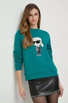Фуфайка Karl Lagerfeld, зеленый