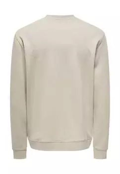 Фуфайка Only & Sons, бежевый