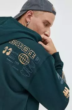 Фуфайка Primitive, зеленый