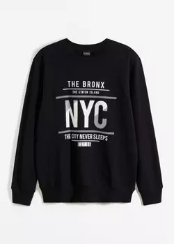 Фуфайка Rainbow, черный