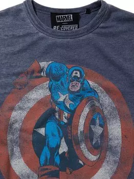 Фуфайка Recovered, синий