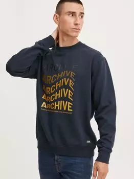 Фуфайка Solid, синий