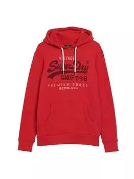Фуфайка Superdry, красный