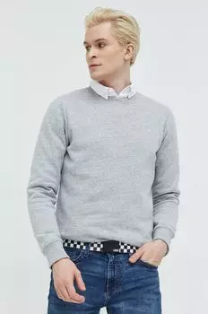 Фуфайка Superdry, серый