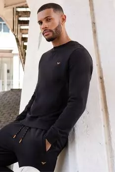 Фуфайка Threadbare, черный