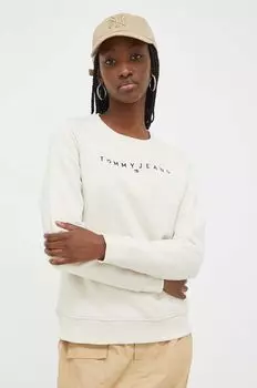 Фуфайка Tommy Jeans, бежевый